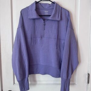 Old Navy Lavender Active Dynamic Fleece Pullover